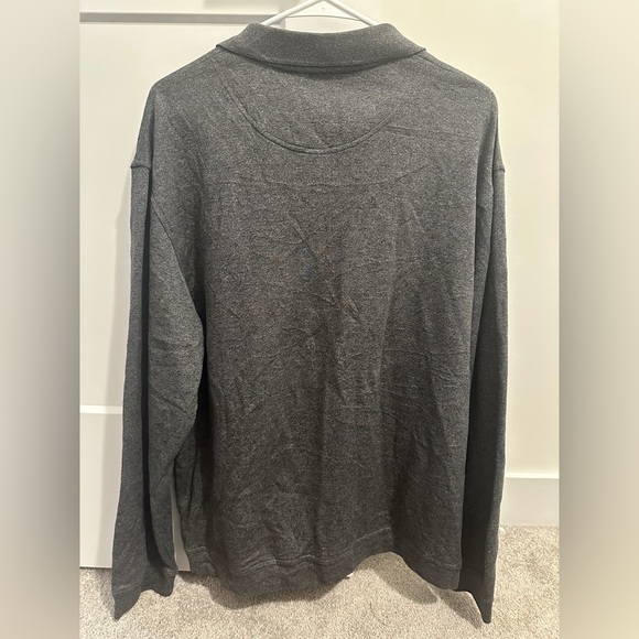 Arnold Palmer Vintage Pullover Sweater Grey Black White Plaid Size Large Mens - Picture 7 of 9